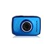 Lenco SPORTCAM-100 Sport-Digitalkamera (6 cm (2,4 Zoll) TFT-Display, HD, 4-fach digitaler Zoom, USB) blau