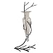 Twig Metal Stand Clear Glass Case Twigs Stand Recycled Iron Decor