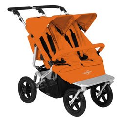 Duo Walker Double Stroller - Orange Color