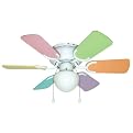 Aloha 30" Multi Color Ceilfing Fan