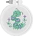Janlynn Wiggle The Worm Stamped Cross Stitch Kit 3″ Round 21-0989; 3 Items/Order