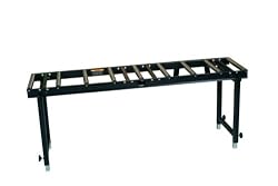 Palmgren 70106 Adjustable 24-Inch to 44-3/4-Inch Tall 9 Roller 65-Inch by 15-Inch Roller Table