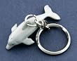 Solid Metal Wild Adventures Dolphin Key Chain Keychain