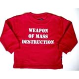 Sweatshirt 'Weapon of mass destruction' navy 1-2 years