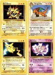 Pokemon Movie Promo Card Set of 4 Electa