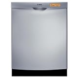 Bosch:Evolution800SeriesSHE98M05UCSemi-IntegratedDishwasher-StainlessSteel