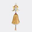 Department 56 Krinkles Tall Angel Bell Christmas Ornament #796933