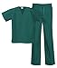 Unisex Scrub Set - 1 Pocket Top, 1 Pocket Pants Style# UX01SET (Special Sale)