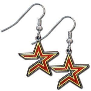 Houston Astros Dangle Earrings