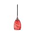 Kenroy Home 44301BS-LAVA Medici Mini-Pendant with Lava Glass Shade, Brushed Steel