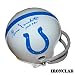 Gino Marchetti Autographed/Hand Signed Baltimore Colts Throwback Mini Helmet with HOF 72 Inscription