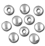 25 Sterling Silver Findings Smooth / Spacer Beads 4mm. Wholesale Price!