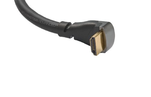 Monster MC 1000HD-4M RT Ultra-High Speed Right Angle HDTV HDMI Cable (4 meters)