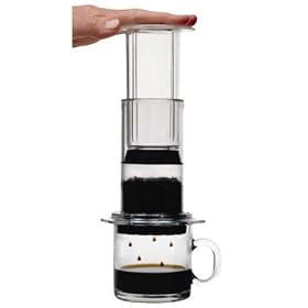 AeroPress Coffee and Espresso Maker with Bonus 350 Micro Filters