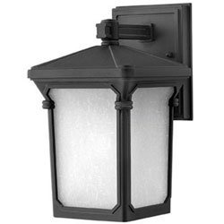 Stratford Outdoor Wall Lantern in Museum Black with Energy Saving Option Size Small Bulb Type Standard Review