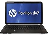 HP Pavilion DV7 Entertainment Notebook/ 2nd generation Intel Core i7-2630QM Processor 2.00GHz with Turbo Boost Technology up to 2.90 GHz /6GB DDR3 System Memory (2 DIMM)/750GB (5400RPM)/Blu-ray Player & SuperMulti DVD Burner/17.3 diagonal High Definition+ HP BrightView LED Display (1600 x 900)/cam/9cell