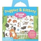 Peaceable Kingdom Press / Sticker Fun! 'Puppies & Kittens' Reusable Sticker Tote