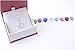 Brides Gift Necklace Sterling Silver and Crystal Heart