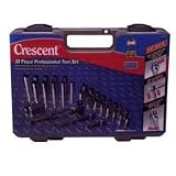 31yO58WVedL. SL160  Crescent CTK30SET 30 Piece 12 Point Fractional, Metric, Standard and Deep Socket Set with Case