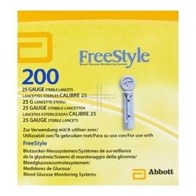 FREESTYLE LANCETS .05MM/28G GAUGE STERILE LANCETS (200) - 1