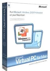 Microsoft Virtual PC 6.1 for Mac w/Windows 2000
