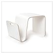 Offi & Co. Mag Table, finish = White HPL
