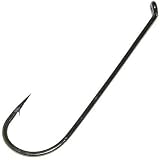 Gamakatsu Bronze 4X Long, 2X Strong Streamer Fly Hook, 100 Pack, Size: 8