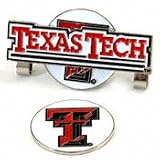 Texas Tech Red Raiders Hat Clip Golf Ball Marker