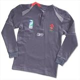 Junior LS Away Shirt - Reebok WRU Iron 9-10 (JM)