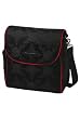 Petunia Pickle Bottom Black Orchid Diaper Bag