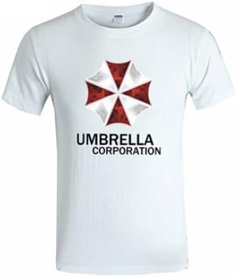 Super Hunter Lyon Umbrella Blouse Resident Evil T-shirt (M, White)