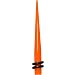 6 Gauge Acrylic Orange Taper