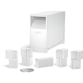 Bose� Acoustimass� 10 Series IV home entertainment speaker system - White