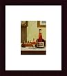 Art Poster Wood Framed Print - Chess And A Cordial - Artist: David Marrocco- Poster Size: 7 X 5