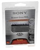Sony MSX-1GS 1 GB Memory Stick PRO Media