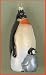 Margaret Cobane Glass Ornament - Emperor Penguin W Baby