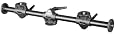 Vanguard Multi-Mount 6 Horizontal Bar for Mounting Multiple Devices on One Tripod