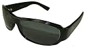 Gucci Sunglasses 1541/S 0BMN, Glossy Black with Etched Stirups Frame / Grey Lenses