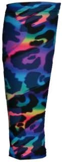 Men's Printed Runners Leg Sleeves - Fiesty Cat | Large