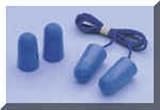 Elvex EP-211 Corded Foam Blue Ear Plug 29NRR 100 Per Box by Elvex