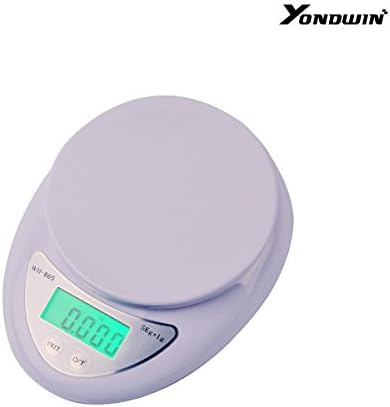 Yondwin Brand Precision Pro Digital Multifunction Kitchen and Food Scale with Back-lit LCD Display, 1g to 12 Lbs Capacity