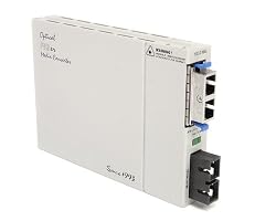 1000 Mbps Gigabit Single to Multi Mode Fiber Media Converter SC 10 km