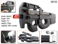 P90 Electric Airsoft Rifle - 400 Bbs Per Minute