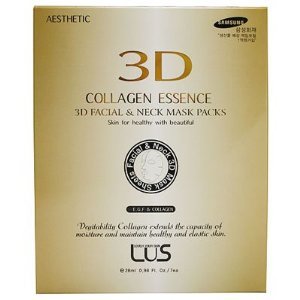 Huge save ontretinoin obagi Lus Aesthetic 3D Collagen Essence Face/Neck Mask New Beauty Technique 7 pcs