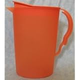Tupperware Impressions 2 Qt Pitcher Tangerine