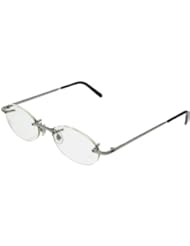 Cartier T-EYE Eyeglasses Frame Unisex T8100449 Titanium Rimless