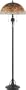 Quoizel Tiffany 61 1/2 -Inch Floor Lamp with Fossil Stone Shade,Burnt Cinnamon finish #TFFS9362BC