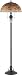 Quoizel Tiffany 61 1/2 -Inch Floor Lamp with Fossil Stone Shade,Burnt Cinnamon finish...