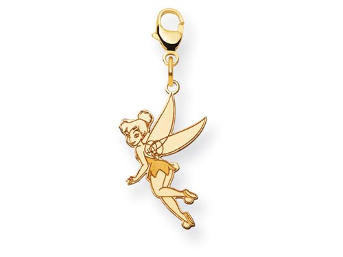 Disney Tinker Bell Lobster Clasp Charm - 14kt Yellow Gold
