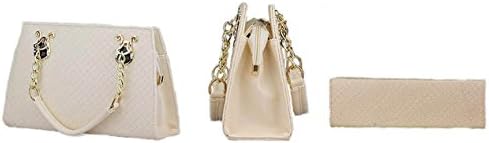 Quilted Embossed Handbag Shoulder Bag